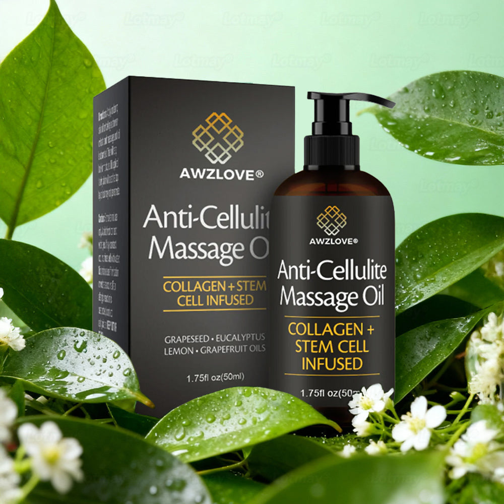 Awzlove® Luxurious Collagen & Stem Cell Anti-Cellulite Massage Oil💐 (🔥70% Off for a Limited Time!)💐