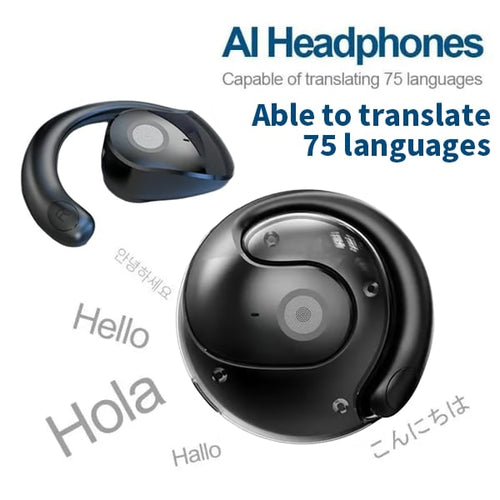 🔥Special offer today: 60% off💝⏰AI Translation Wireless OWS Bluetooth5.4 Earphones (Fit iOS & Android)