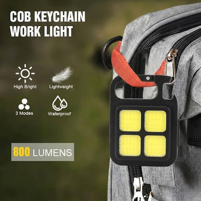 Last Day Promotion 50% OFF🔥TIMNAMY® Multifunctional Keychain Rechargeable Light