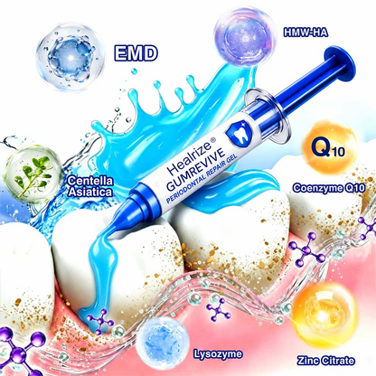 🧑‍⚕️Healrize® GumRevive gel for the regeneration of the tooth-supporting apparatus (for bleeding gums, receding gums, and loose teeth) 🦷