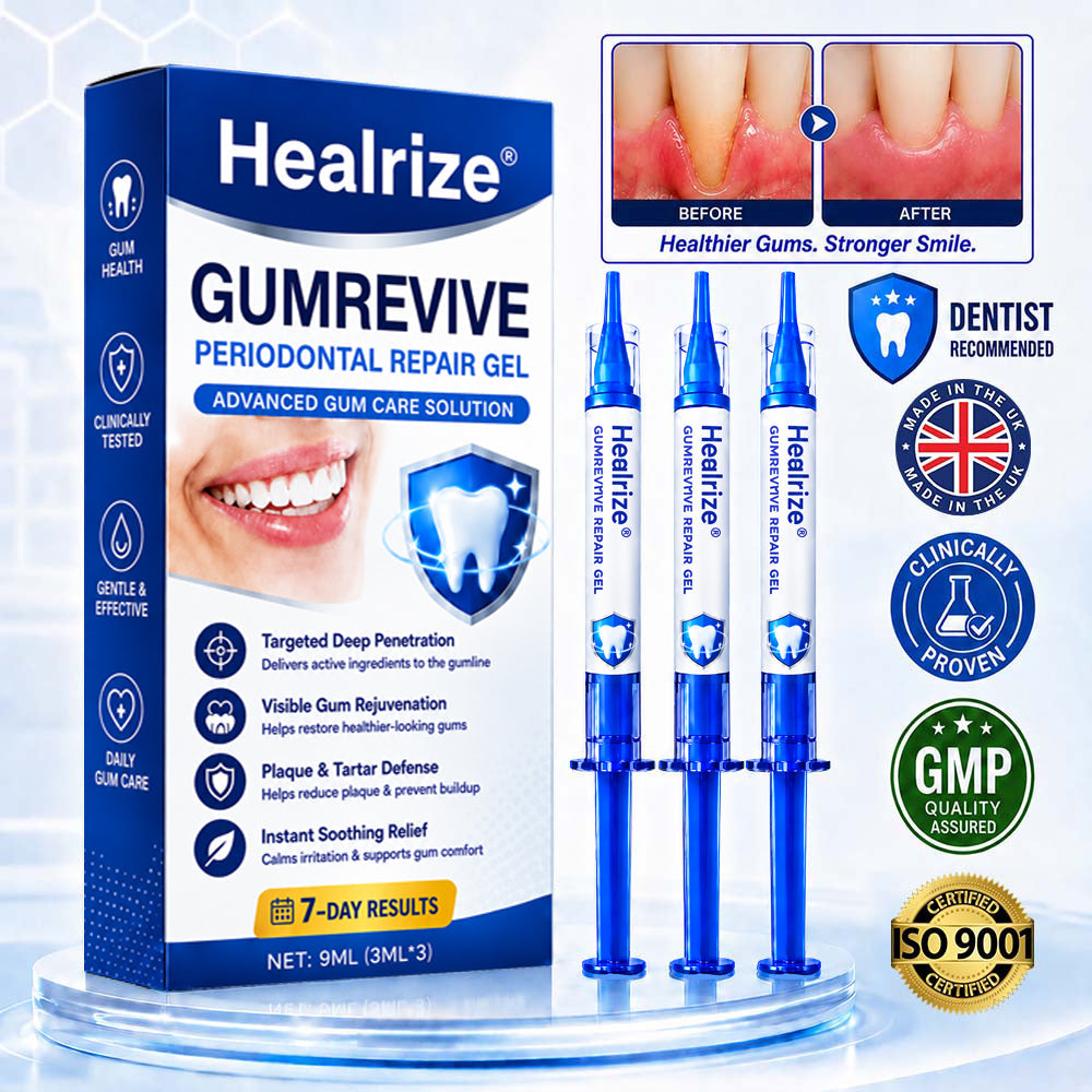 🧑‍⚕️Healrize® GumRevive gel for the regeneration of the tooth-supporting apparatus (for bleeding gums, receding gums, and loose teeth) 🦷