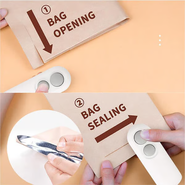 (🔥Last Day Promotion-48%OFF)TIMNAMY® Upgraded Mini Bag Sealer