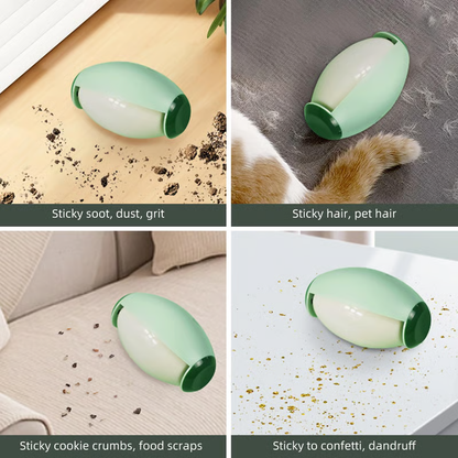 (🔥Last Day Promotion-48%OFF)TIMNAMY® Multifunctional Reusable Lint Roller Ball--Applicable soot, dust, grit,air, pet hair,cookie crumbs, food scraps,confetti, dandruff,ect