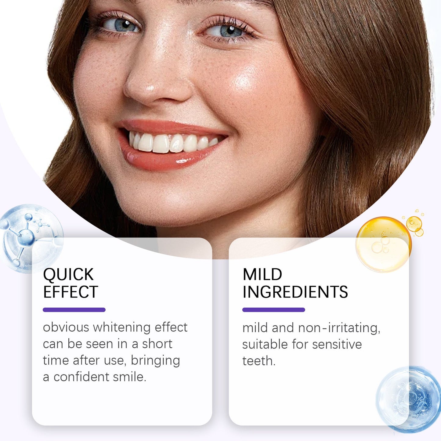 [🔥 Annual Sale]Healrize® Purple Whitening Strips, Your teeth will shine brighter than ever before.