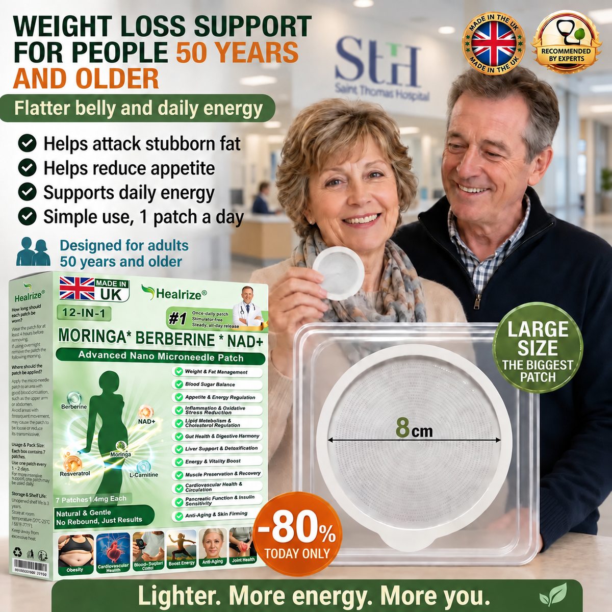𝑶𝒇𝒇𝒊𝒄𝒊𝒂𝒍 𝑺𝒕𝒐𝒓𝒆| 𝐇e𝐚l𝐫i𝐳e®🔥🌿𝟏2-i𝐧-𝟏 M𝐨r𝐢n𝐠a * B𝐞r𝐛e𝐫i𝐧e * N𝐀D+ 𝐀d𝐯a𝐧c𝐞d N𝐚n𝐨 𝐌i𝐜r𝐨n𝐞e𝐝l𝐞 𝐏a𝐭c𝐡👩‍⚕️(𝐎𝐧𝐜𝐞 𝐃𝐚𝐢𝐥𝐲, 𝐯𝐢𝐬𝐢𝐛𝐥𝐞 𝐜𝐡𝐚𝐧𝐠𝐞𝐬 𝐢𝐧 𝟕 𝐝𝐚𝐲𝐬）✅F𝐨r 𝐎𝐛𝐞𝐬𝐢𝐭𝐲, 𝐋o𝐨s𝐞 𝐒k𝐢n, 𝐃𝐢𝐚𝐛𝐞𝐭𝐞𝐬, 𝐒𝐥𝐞𝐞𝐩 𝐀𝐩𝐧𝐞𝐚, 𝐀𝐧𝐝 𝐉𝐨𝐢𝐧𝐭 𝐈𝐬𝐬𝐮𝐞𝐬🎂