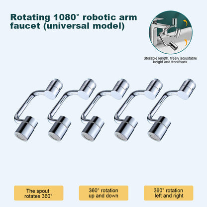 Last Day Promotion 49% OFF🔥1080° All-adjustable Faucet Extender--⭐1080° Rotatable & Adjustable
