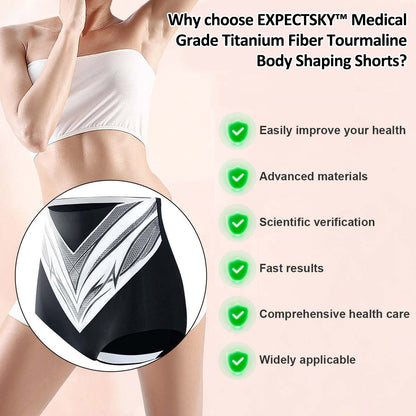 EXPECTSKY®Medical Grade Titanium Fiber Tourmaline Shaping Shorts🎁