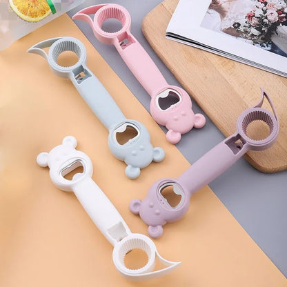 (🔥Last Day Promotion-50%OFF)TIMNAMY® Multifunctional Four-in-one Bottle Opener---Suitable for various types of bottles, cans, etc.