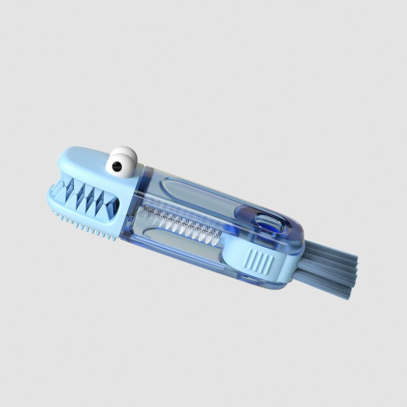 (🔥Last Day Promotion-48%OFF)TIMNAMY® 4 in 1 Multifunctional Cleaning Brush---Ideal for cleaning cups, window tracks, keyboard crevices, sink seams, tile grout, car air vents, and tight corners.