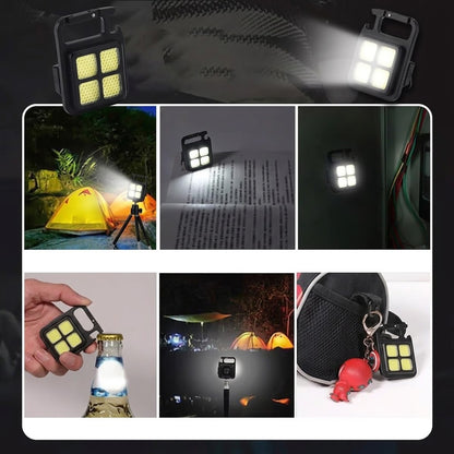 Last Day Promotion 50% OFF🔥TIMNAMY® Multifunctional Keychain Rechargeable Light