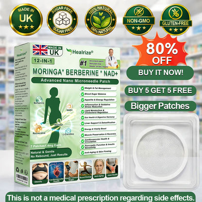 𝑶𝒇𝒇𝒊𝒄𝒊𝒂𝒍 𝑺𝒕𝒐𝒓𝒆🏥🌅| 𝐇e𝐚l𝐫i𝐳e® 𝟏2-i𝐧-𝟏 M𝐨r𝐢n𝐠a * B𝐞r𝐛e𝐫i𝐧e * N𝐀D+ 𝐀d𝐯a𝐧c𝐞d N𝐚n𝐨 𝐌i𝐜r𝐨n𝐞e𝐝l𝐞 𝐏a𝐭c𝐡👩‍⚕️(𝐎𝐧𝐜𝐞 𝐃𝐚𝐢𝐥𝐲, 𝐯𝐢𝐬𝐢𝐛𝐥𝐞 𝐜𝐡𝐚𝐧𝐠𝐞𝐬 𝐢𝐧 𝟕 𝐝𝐚𝐲𝐬）✅F𝐨r 𝐎𝐛𝐞𝐬𝐢𝐭𝐲, 𝐋o𝐨s𝐞 𝐒k𝐢n, 𝐃𝐢𝐚𝐛𝐞𝐭𝐞𝐬, 𝐒𝐥𝐞𝐞𝐩 𝐀𝐩𝐧𝐞𝐚, 𝐀𝐧𝐝 𝐉𝐨𝐢𝐧𝐭 𝐈𝐬𝐬𝐮𝐞𝐬
