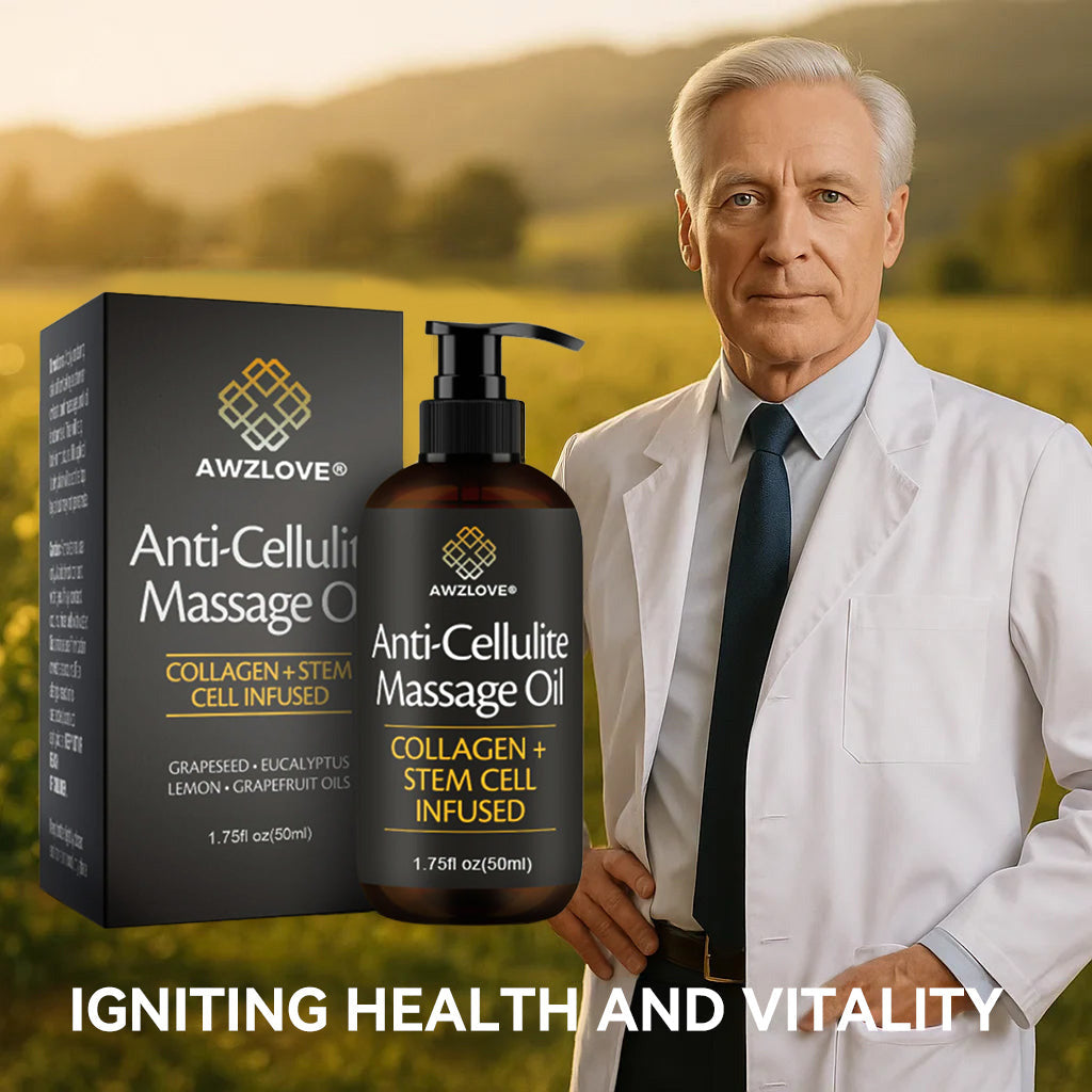 Awzlove® Luxurious Collagen & Stem Cell Anti-Cellulite Massage Oil💐 (🔥70% Off for a Limited Time!)💐
