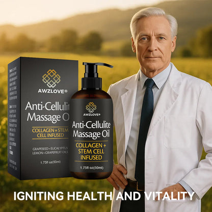 Awzlove® Luxurious Collagen & Stem Cell Anti-Cellulite Massage Oil💐 (🔥70% Off for a Limited Time!)💐