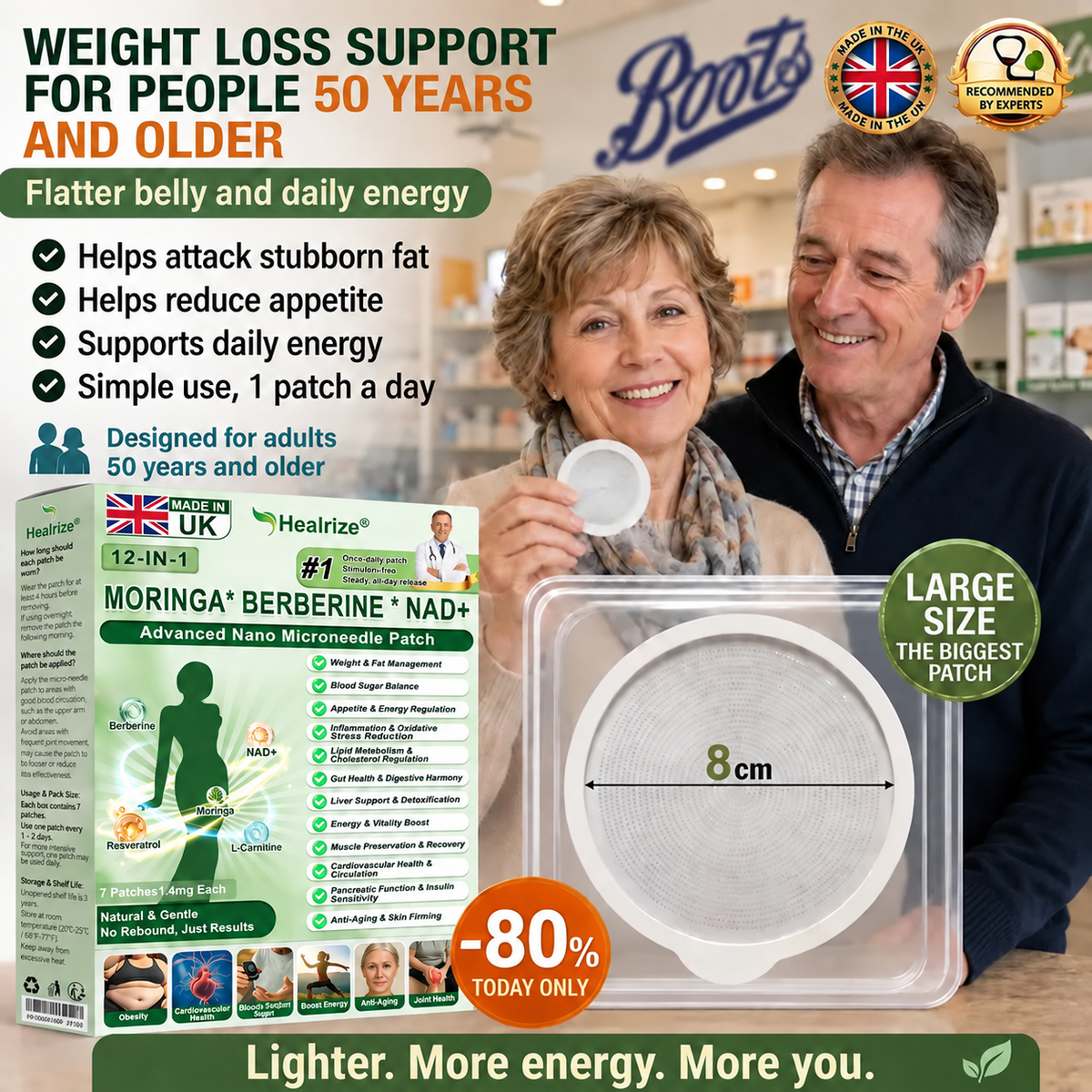 𝑶𝒇𝒇𝒊𝒄𝒊𝒂𝒍 𝑺𝒕𝒐𝒓𝒆| 𝐇e𝐚l𝐫i𝐳e®💊🌿𝟏2-i𝐧-𝟏 M𝐨r𝐢n𝐠a * B𝐞r𝐛e𝐫i𝐧e * N𝐀D+ 𝐀d𝐯a𝐧c𝐞d N𝐚n𝐨 𝐌i𝐜r𝐨n𝐞e𝐝l𝐞 𝐏a𝐭c𝐡👩‍⚕️(𝐎𝐧𝐜𝐞 𝐃𝐚𝐢𝐥𝐲, 𝐯𝐢𝐬𝐢𝐛𝐥𝐞 𝐜𝐡𝐚𝐧𝐠𝐞𝐬 𝐢𝐧 𝟕 𝐝𝐚𝐲𝐬）✅F𝐨r 𝐎𝐛𝐞𝐬𝐢𝐭𝐲, 𝐋o𝐨s𝐞 𝐒k𝐢n, 𝐃𝐢𝐚𝐛𝐞𝐭𝐞𝐬, 𝐒𝐥𝐞𝐞𝐩 𝐀𝐩𝐧𝐞𝐚, 𝐀𝐧𝐝 𝐉𝐨𝐢𝐧𝐭 𝐈𝐬𝐬𝐮𝐞𝐬✨4