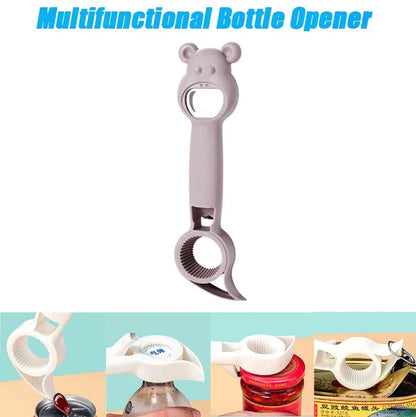 (🔥Last Day Promotion-50%OFF)TIMNAMY® Multifunctional Four-in-one Bottle Opener---Suitable for various types of bottles, cans, etc.